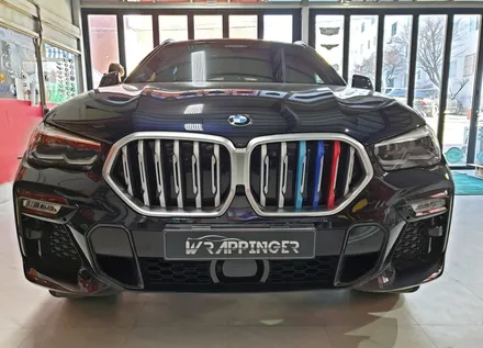 크롬죽이기 시공으로 새로운모습으로 거듭난 BMW X6 40i / 양주시 덕정동