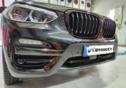 블랙에디션을 향한 BMW X3 (G01) 전면 시공편 / 양주시 덕정동