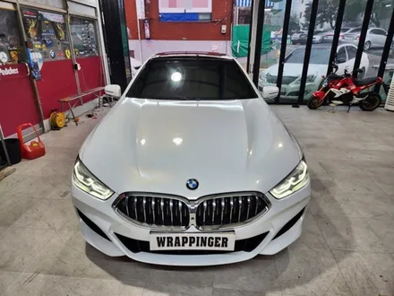 BMW G15 840D 전체랩핑 화이트컬러 / 양주시 덕정동