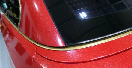 BMW 328I 컨버터블 전체랩핑시공과 금색포인트랩핑의 조합 / 양주시 덕정동