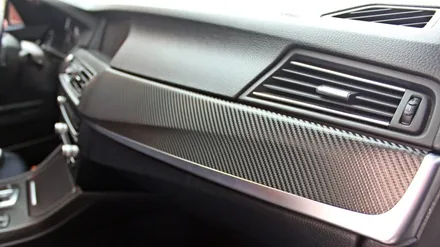 [랩핑거] BMW F10 528I 실내카본 랩핑시공으로 세련된 실내연출 / 양주시 덕정동