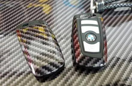 BMW F10 528i 실내카본랩핑으로 멋진 실내연출하세요 / 양주시 덕정동