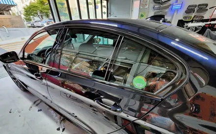 BMW G30 523d 크롬죽이기[양주랩핑] / 양주시 덕정동