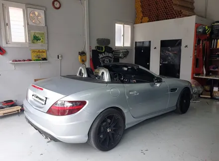 벤츠 SLK200 랩핑제거의 올바른 해답을 찿아보자 / 양주시 덕정동