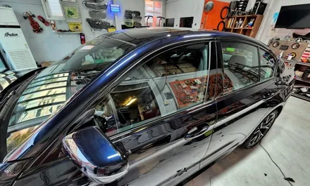 BMW G30 523d 크롬죽이기[양주랩핑] / 양주시 덕정동