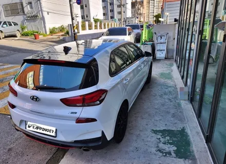 현대 i30 PD 루프스킨 노후필름 제거와 재시공 / 양주시 덕정동