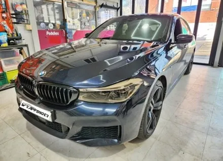 BMW G32 6GT 키드니그릴 랩핑과 라이트필름 조합 / 양주시 덕정동