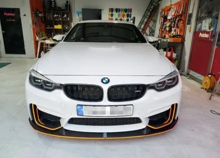 BMW M4 바디킷 엣지라인 포인트 반사 랩핑 / 양주시 덕정동