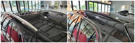 BMW X3 루프렉 몰딩 크롬죽이기 스타일UP / 양주시 덕정동