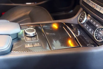 벤츠 CLS350 실내 카본랩핑시공 / 양주시 덕정동