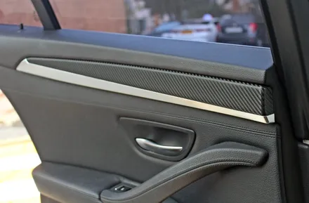 [랩핑거] BMW F10 528I 실내카본 랩핑시공으로 세련된 실내연출 / 양주시 덕정동