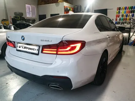 BMW G30 520D 전면후면 라이트필름 시공_랩핑거 / 양주시 덕정동