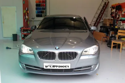 bmw 520d 윈도우크롬몰딩 랩핑시공 / 양주시 덕정동