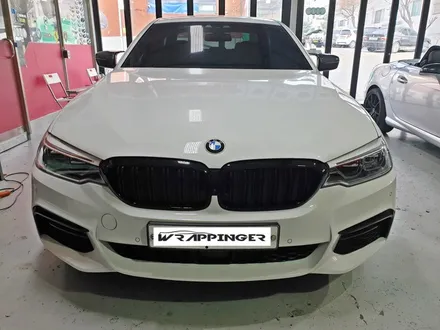 BMW G30 520D 전면후면 라이트필름 시공_랩핑거 / 양주시 덕정동