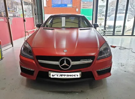 벤츠 SLK200 랩핑제거의 올바른 해답을 찿아보자 / 양주시 덕정동