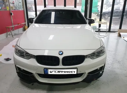 BMW 428i 컨버터블 사이드m퍼포먼스 데칼시공_랩핑거 / 양주시 덕정동