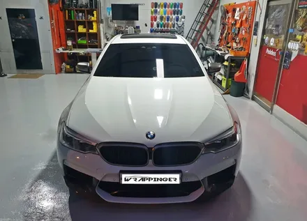 BMW G30 550D 루프스킨시공 3M2080 루프스킨 / 양주시 덕정동