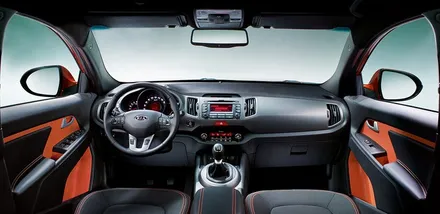 스포티지R 카본실내랩핑으로 최상의 실내퍼포먼스 연출 / 양주시 덕정동