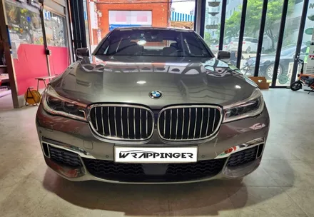 BMW G10 730LD 화사한 화이트펄 전체랩핑 양주랩핑 / 양주시 덕정동