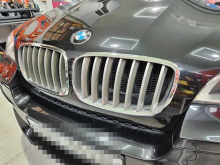 bmw x6 (e71) 카본 그릴 트렁크 카본 몰딩 랩핑 / 양주시 덕정동