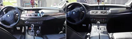 BMW 520D 실내랩핑시공 / 양주시 덕정동