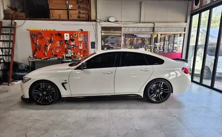 bmw f36 435d 제대로된 카본 인테리어랩핑? / 양주시 덕정동