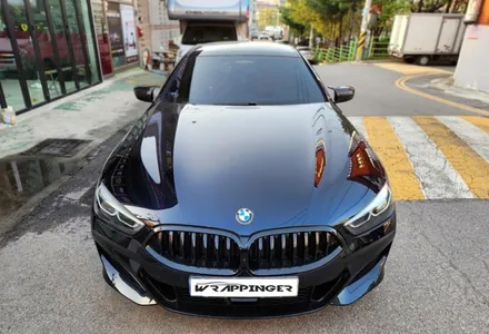 bmw 840i 그란쿠페 크롬죽이기 랩핑 / 양주시 덕정동