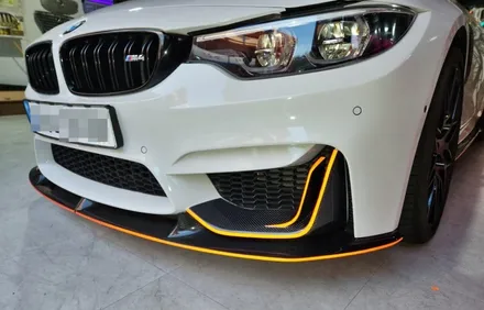 BMW M4 바디킷 엣지라인 포인트 반사 랩핑 / 양주시 덕정동