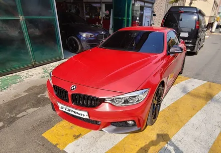 BMW 428i 컨버터블 다이아몬드레드 전체랩핑 시공_양주 랩핑거 / 양주시 덕정동