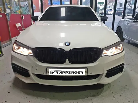 BMW G30 520D 전면후면 라이트필름 시공_랩핑거 / 양주시 덕정동