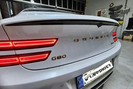 신형 G80 테일램프 라이트필름과 크롬딜리트 / 양주시 덕정동