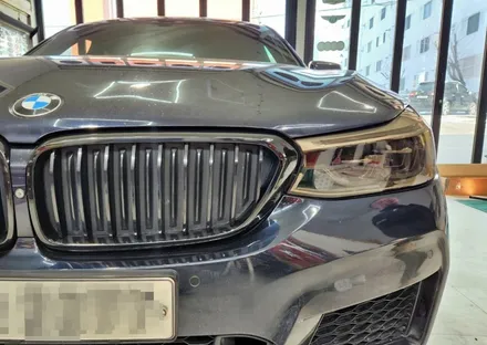 BMW G32 6GT 키드니그릴 랩핑과 라이트필름 조합 / 양주시 덕정동