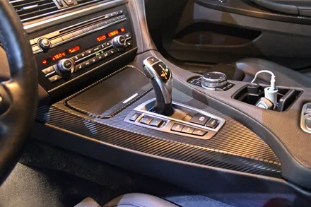 [랩핑거 실내랩핑]BMW 640D 실내카본랩핑시공 / 양주시 덕정동