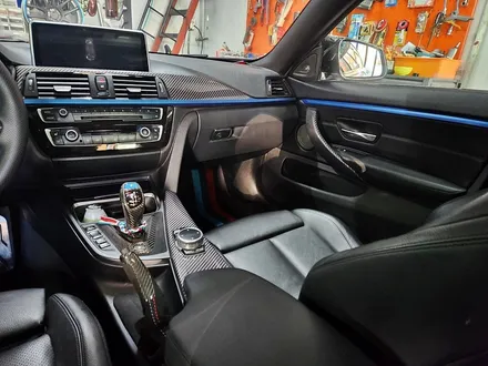 bmw f36 435d 제대로된 카본 인테리어랩핑? / 양주시 덕정동