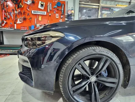 BMW G32 6GT 키드니그릴 랩핑과 라이트필름 조합 / 양주시 덕정동