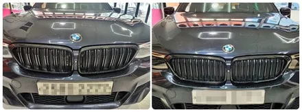 BMW G32 6GT 키드니그릴 랩핑과 라이트필름 조합 / 양주시 덕정동
