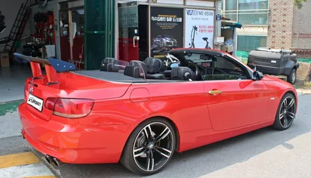 BMW 328i 컨버터블 전체랩핑시공으로 SO HOT / 양주시 덕정동