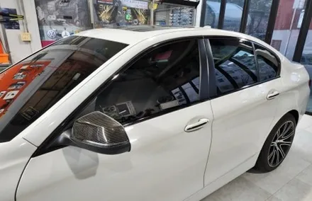 BMW F10 520D 크롬죽이기 부분랩핑으로 멋내기 / 양주시 덕정동