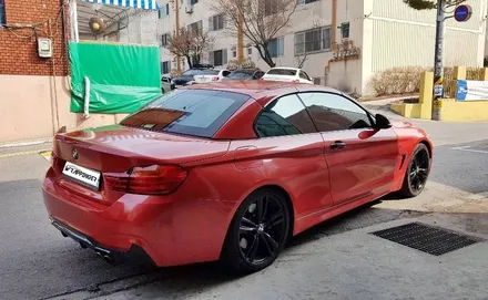 BMW 428i 컨버터블 다이아몬드레드 전체랩핑 시공_양주 랩핑거 / 양주시 덕정동