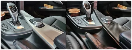양주랩핑 F30 320i 3M 블랙카본 실내랩핑 / 양주시 덕정동