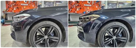 BMW G32 6GT 키드니그릴 랩핑과 라이트필름 조합 / 양주시 덕정동