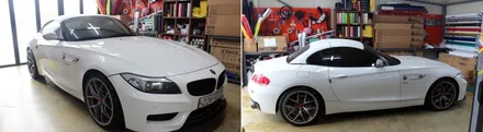 bmw z4 m퍼모먼스 데칼시공&아자대 출전차량 / 양주시 덕정동