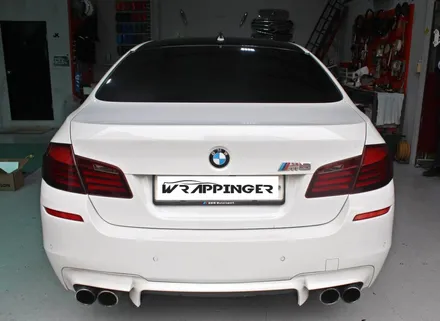 BMW 520D 사이드 M퍼포먼스 사이드데칼 시공으로 멋내자 / 양주시 덕정동