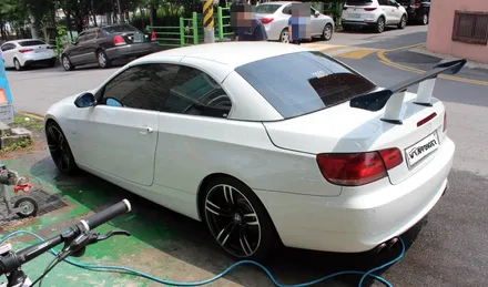 BMW 328i 컨버터블 전체랩핑시공으로 SO HOT / 양주시 덕정동