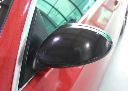 BMW 328I 컨버터블 전체랩핑시공과 금색포인트랩핑의 조합 / 양주시 덕정동