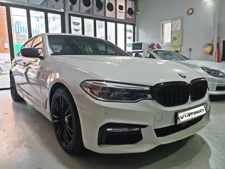 BMW G30 520D 전면후면 라이트필름 시공_랩핑거 / 양주시 덕정동