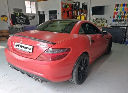 벤츠 SLK200 랩핑제거의 올바른 해답을 찿아보자 / 양주시 덕정동