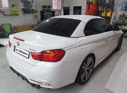 BMW 428i 컨버터블 사이드m퍼포먼스 데칼시공_랩핑거 / 양주시 덕정동