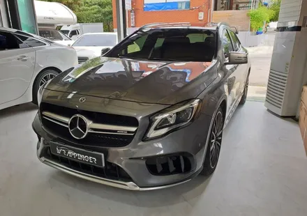 벤츠 GLA45AMG 라이트필름시공으로 라이트보호하세요 / 양주시 덕정동
