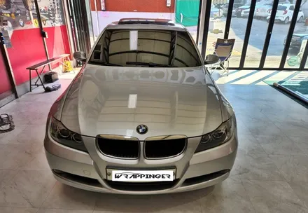 실내연출 업그레이드된 BMW 3시리즈 E90 실내카본랩핑후기 / 양주시 덕정동